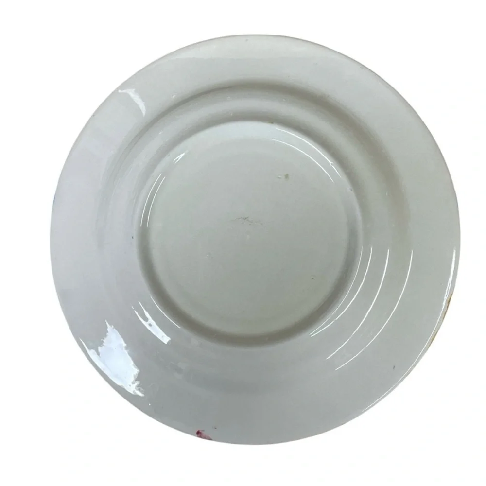 Colorful Fishy Face Ceramic Plate